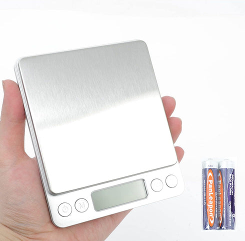 Food Scale, Kitchen Scale, Digital Scale 3000g/0.1g Pocket Jewelry Scale Grams and Ounce Scale for Cooking, Baking, Tare Function, PCS Function, L...