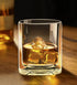 Sun's Tea Double Walled Drinking Glass, Manhattan-Style Glass for Hot and Cold Liquids, Whiskey, Bourbon, Vodka, and Scotch Borosilicate Clear Gla...