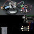 Meter Probe Water Quality Monitoring Sensor Module, Analog Sensor Module Compatible with Ardu Board, for Liquid Quality Analysis Testing, Scientif...