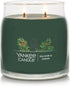Yankee Candle Balsam & Cedar Scented, Signature 13oz Medium Jar 2-Wick Candle, Over 35 Hours of Burn Time, Christmas | Holiday Candle...