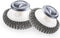 2Pcs Stainless Steel Scrubber with Handle, Steel Wool Scrubber Tool for Cleaning Dishes, Scrubbing Scouring Brush Pad for Kitchen Pots, Pans, Sink...