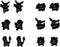 Pokemon Earrings Fashion Jewelry Enamel Character Stud Earrings Set 6 Pack...