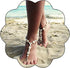 JEAIRTS Boho Sea Shell Anklet Barefoot Sandals Pearls Anklets Beach Foot Jewelry for Women(Pack of 2)...