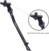 N+1 Bike Kickstand -Adjustable Aluminum Alloy Center Mount Bike Kickstand for 20"-28" Inch Mountain Bikes, Road Bikes, BMX, MTB, and Kids’ Bicycle...