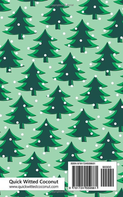 Christmas Tree Notebook: (Light Green Edition) Fun notebook 96 ruled/lined pages (5x8 inches / 12.7x20.3cm / Junior Legal Pad / Nearly A5)...