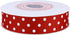 VATIN Polka Dot Craft Grosgrain Ribbon 7/8 Inch Wide by 10-Yard Spool Red with White Dots,Use for Gift Wrapping,Party Decoration,All Crafting and ...