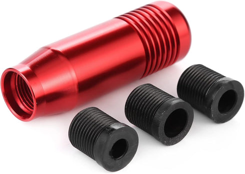 Arenbel 3" Alloy Shifter Lever Knob Handles Car Racing Gear Shift Stick Fit Most Manual Auto Vehicles, Red...