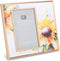 DEMDACO Dean Crouser Sunflower Yellow Flower Wall Art Holds 4 x 6 Photo in 8.75 x 7.75 Wood and Canvas Tabletop Picture Frame...