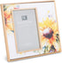 DEMDACO Dean Crouser Sunflower Yellow Flower Wall Art Holds 4 x 6 Photo in 8.75 x 7.75 Wood and Canvas Tabletop Picture Frame...