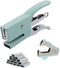Small Hand-held Stapler Set, 15 Sheet Capacity, includes 750Pcs Staples and A Staple Remover, Mini Desktop Stapler for Office, School, Home or Tra...