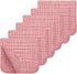 JhettyBaby Muslin Burp Cloths Large 100% Cotton Hand Washcloths for Babies, Baby Essentials 6 Layers Extra Absorbent and Soft Boys & Girls Baby Ra...