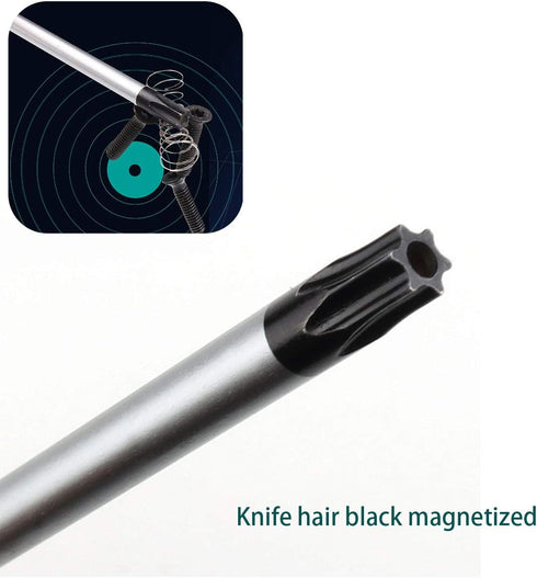 Buspoll Torx screwdriver set T6 T8 T9 T10 star screwdriver suitable for mobile phone/Mac/computer repair...