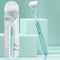 S-Shape Toothbrush Scientific Vertical Brush for Adults Men and Women Soft-Bristled Tongue Coating Interdental Brush for Cleaning and Massaging Gu...