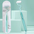 S-Shape Toothbrush Scientific Vertical Brush for Adults Men and Women Soft-Bristled Tongue Coating Interdental Brush for Cleaning and Massaging Gu...