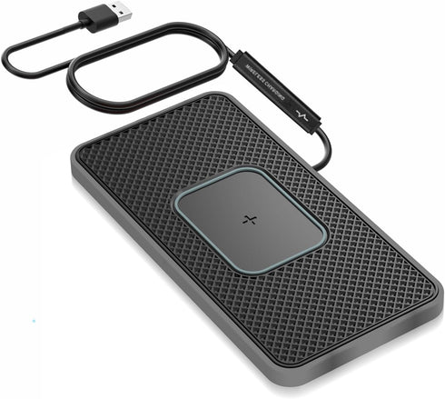 Wireless Charger, 15W Wireless Car Charger Charging pad Fast Wireless Phone Charger Cell phone Wireless Charger pad android Non Slip Wireless char...