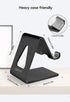 Cell Phone Stand for Desk, Desktop Phone Holder, Aluminum Mobile Phone Stand for iPhone 15 14 13 12 pro Mini 11 X Xr Xs max 8 7 6 6s Plus Samsung ...