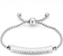 Hearbeingt Memorial Ashes Bracelet,Cremation Jewelry Urn Bracelet for Ashes Adjustable Classic Crystal Keepsake Bangle for Women...
