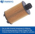 Ecodiesel Engine Oil Filter Replacement for | 2020 2021 2022 2023 Ram 1500 DT, Wrangler JL | 2021 Gladiator | Replaces# 68507598AA 68498720AA...