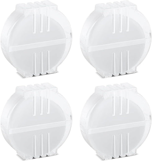 4pcs Beeswax Thread Conditioner, Thread Wax for Sewing with Plastic Box Thread Beeswax Thread Conditioner Wax for Sewing Quilting Reinforcing Thre...