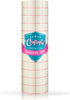 Craftopia vinyl transfer paper tape roll 12 inch x 8 feet clear, red alignment grid application tape for cricut cameo silhouette self adhesive ora...