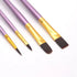 Acrylic Paint Brush Set, 1 Packs / 10 pcs Watercolor Brushes Painting Brush Nylon Hair Brushes for All Purpose Oil Watercolor Painting Artist Prof...