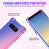 Case for Samsung Note 8, Galaxy Note 8 Cute Case Girls Women, Gradient Slim Anti Scratch Soft Clear TPU Phone Case Cover Shockproof Case for Samsu...