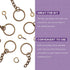 Swpeet 450Pcs 4/5 Inch 20mm Bronze Flat Key Chain Rings Kit, Including 150Pcs Split Keychain Rings with Chain and 150Pcs Jump Ring with 150Pcs Scr...