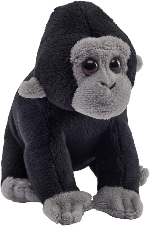 Wild Republic Pocketkins Eco Gorilla, Stuffed Animal, 5 Inches, Plush Toy, Made from Recycled Materials, Eco Friendly...