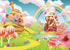 Qian Lollipop Backdrops Cartoon Candy Photo Rainbow Studio Props Booth Baby Birthday Party Photography Background Vinyl 5x3FT ly020...