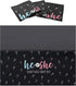 Sparkle and Bash Gender Reveal Party - Plastic Tablecloth - He or She Tablecloth Baby Shower Decorations (54 x 108 Inch, 3 Pack)...