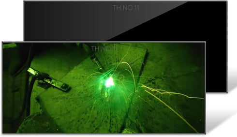 Welding Hardened Glass Filter Lenses Plate, 2" x 4.25", Shade 11, 2PCS...