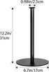 Paper Towel Holder Countertop, OBODING, Black Kitchen Paper Towel Holder Stand for Kitchen and Bathroom Organization and Storage, Paper Towel Hold...