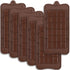 Newk Chocolate Silicone Molds, Break-Apart Candy and Energy Bar Silicone Molds, Pack of 6...