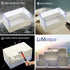 LeMotech ABS Plastic Junction Box Dustproof Waterproof IP65 Electrical Enclosure Box Universal Project Enclosure Grey with PC Transparent Clear Co...