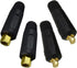 RIVERWELD TIG Welding Cable Panel Connector-plug DKJ10-25 & EDKL10-25 200Amp Dinse Quick Fitting 4pcs...