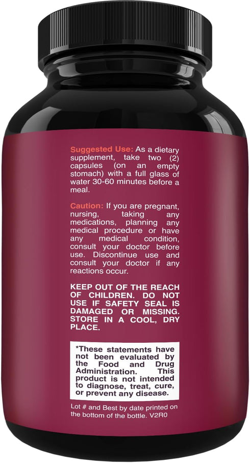 Pure Forskolin Extract - Fat Burning & Metabolism Boosting Weight Loss Supplement - Natural Pills for Women & Men 30 Servings per Container...