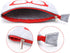 Soleebee 4 Pack Portable Eyeglasses Bag Case Soft Felt Zipper Glasses Purse Bag Makeup Storage Pouch...