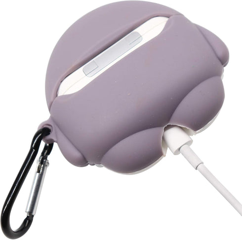 3D Cartoon Animal Shark Silicone Case for AirPod Pro Shockproof Thick Protective Cover for Apple AirPods Pro 3 Case Cover Protector with Keychain...