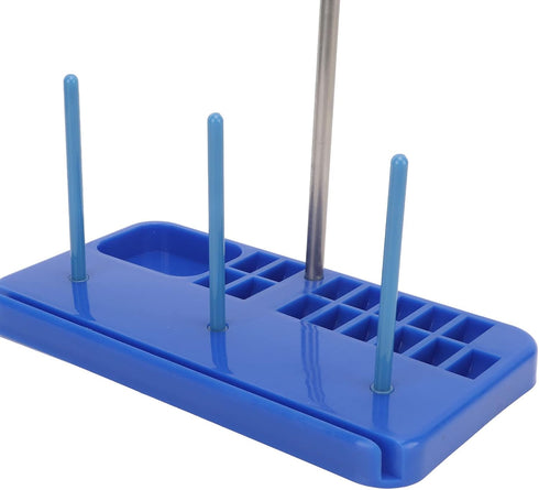 Sewing Machine Spool Stand, Blue Household Plastic Sewing Supplies, Sewing Machine Accessory for Quilting, Home Embroidery, Hemming, Simple Assemb...