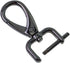 Bobeey 4pcs 51x27mm Swivel Snap Hooks Purses Clasps with Screw Bar for 3/4'' Width Webbing&Leather Strap,Easy to Replace Lobster Clasps,Jewelry Cl...