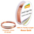 EuTengHao 6 Colors Jewelry Copper Wire Jewelry Beading Wire for Bracelet Necklaces Craft Jewelry Making Supplies (66 Yards,24 Gauge)...