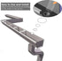 Gutter Guard 3” Leaf Filter Gutter Strainer 10 Pack Aluminium Filter Strainers for Preventing Blockage from Clogging Sewer Pipes...
