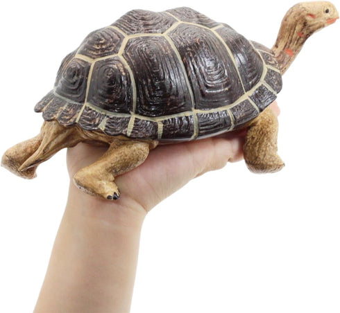 Giant Tortoises Large Turtle Safari Animal Toys Wildlife Figurines Collection, Educational Toys for Kids, Outdoor Garden Statues and Home Decorati...