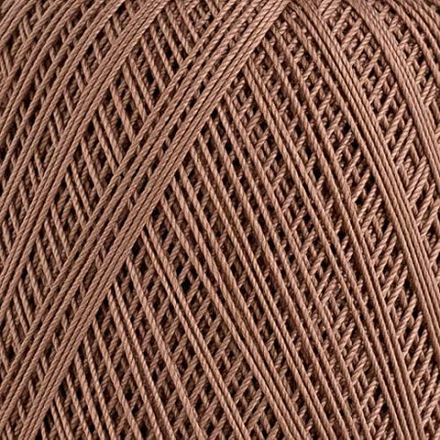 1 Skein YarnArt Violet,100% Mercerized Cotton Yarn Threads Crochet Lace Hand Knitting Yarn Embroidery Arts Crafts (Brown 0015)...