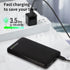 GEEPFINE Portable Charger with Built in Cable Fast Charging Power Bank 10000mah with Cables PD20W QC22.5W External Battery Portable Cable attched ...