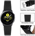 Leather Bands Compatible for Samsung Galaxy Watch 7 FE 6 5 4 Band 40mm 44mm, Watch 5 Pro 45mm/ 6 4 Classic 42mm 46mm 43mm 47mm/Active 2, 20mm Comf...