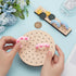 BENECREAT 2 Style Clay Wood Bake Baking Holder, Round & Rectangular Basswood Plywood Stud Earring Assembly Baking Tool for Making Earrings, 9.5mm ...