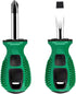 Buspoll screwdriver sets rubber anti-skid handle stubby screwdriver magnetic head 6mmx38mm slotted/phillips screwdriver...