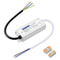 Waterproof IP67 LED Driver Power Supply 12V 24W 2A, 110V AC to 12V DC Converter, Ideal for Indoor and Outdoor, Marine, and Industrial LED Lighting...