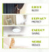 PONY DANCE Small Window Curtains - Window Shades Room Darkening Drapery Light Filter Drapes for French Door Glass Including Bonus Tieback, 25 by 4...